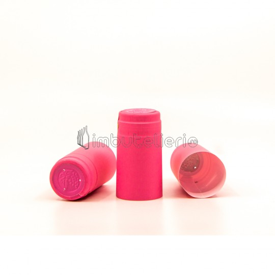 Capison termocontractibil PVC 31x60 mm roz