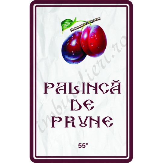 Eticheta autocolanta prune 2